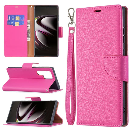 Litchi Texture Pure Color Horizontal Flip Leather Phone Case with Holder & Card Slots & Wallet & Lanyard, For Samsung Galaxy S22 Ultra 5G, For Samsung Galaxy S22 5G