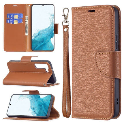 Litchi Texture Pure Color Horizontal Flip Leather Phone Case with Holder & Card Slots & Wallet & Lanyard, For Samsung Galaxy S22 Ultra 5G, For Samsung Galaxy S22 5G