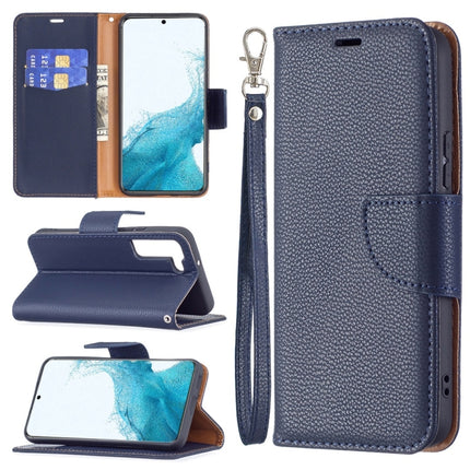 Litchi Texture Pure Color Horizontal Flip Leather Phone Case with Holder & Card Slots & Wallet & Lanyard, For Samsung Galaxy S22 Ultra 5G, For Samsung Galaxy S22 5G