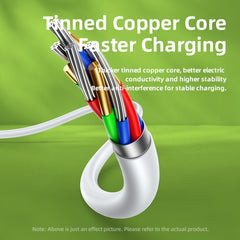 REMAX RC-198a Chaining II Series 5A USB to USB-C / Type-C Fast Charging Data Cable, Cable Length: 1m, RC-198a