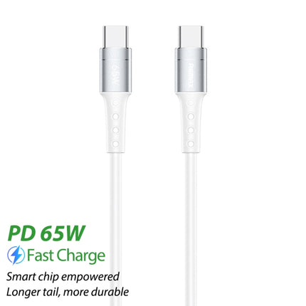 REMAX RC-198C-C Chaining II Series PD 65W USB-C / Type-C to USB-C / Type-C Fast Charging Data Cable, Cable Length: 1m, RC-198C-C