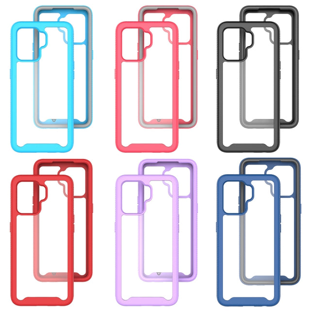 Starry Sky Solid Color Series Shockproof PC + TPU Phone Case, For OPPO A94, For OPPO Realme C21Y, For OPPO A54 4G, For Motorola Moto G50 5G
