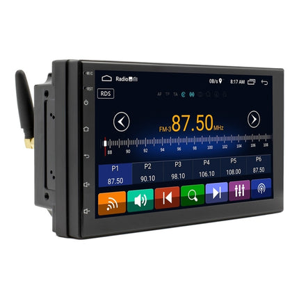 S-072A 7 inch IPS Screen Car Android Player GPS Navigation Bluetooth Touch Radio, Support Mirror Link & FM & WIFI & Steering Wheel Control