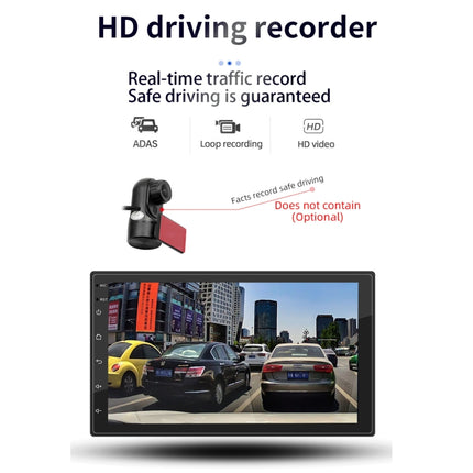 S-072A 7 inch IPS Screen Car Android Player GPS Navigation Bluetooth Touch Radio, Support Mirror Link & FM & WIFI & Steering Wheel Control