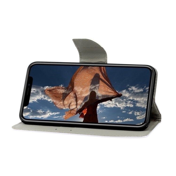 3D Colored Drawing Horizontal Flip Leather Phone Case, For iPhone 13 Pro