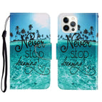 For iPhone 13 Pro / Blue Coconut Grove