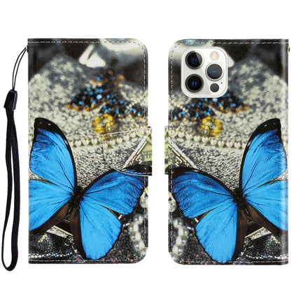 3D Colored Drawing Horizontal Flip Leather Phone Case, For iPhone 13 Pro