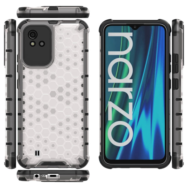 Shockproof Honeycomb PC + TPU Phone Case, For OPPO Realme Narzo 50i