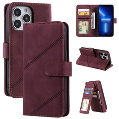 Skin Feel Horizontal Flip Leather Phone Case, For iPhone 13 Pro Max, For iPhone 13 Pro, For iPhone 13, For iPhone 13 mini