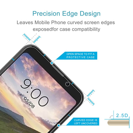 10 PCS 0.26mm 9H 2.5D Tempered Glass Film, For BQ 5535L (10 PCS), For BQ 4030G (10 PCS), For Alcatel 1X Evolve (10 PCS), For BQ 5591 (10 PCS), For BQ 5016G Choice (10 PCS), For Alcatel 3 2018 (10 PCS), For Alcatel 3X (10 PCS), For BQ 5702 (10 PCS)     ...