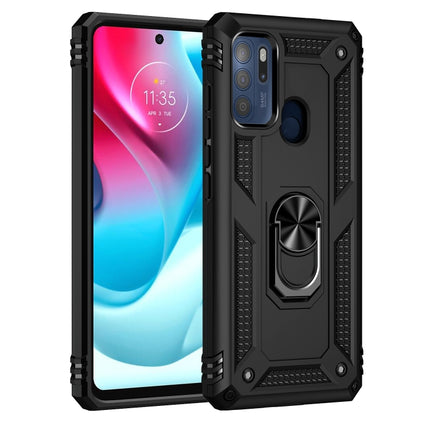 Shockproof TPU + PC Phone Case with 360 Degree Rotating Holder, For Motorola Moto G60s, For Xiaomi Redmi 10