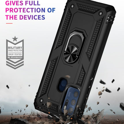 Shockproof TPU + PC Phone Case with 360 Degree Rotating Holder, For Motorola Moto G60s, For Xiaomi Redmi 10