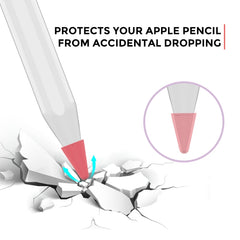 8 Teile/satz Stoyobe Universal Silikon Feder Kappe Für Apple Bleistift 1 / 2, Gemischte Farben, Frauen, Männer