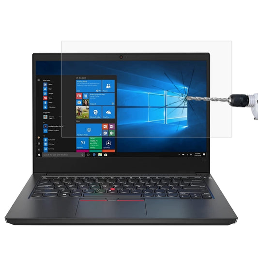 Laptop Screen HD Tempered Glass Protective Film, For ThinkPad E14 14 inch, For ThinkPad E14 Slim 14 inch, For ThinkPad E495 14 inch, For ThinkPad L14 14 inch, For ThinkPad L490 14 inch, For ThinkPad P14s 14 inch, For ThinkPad R490 14 inch��������������...