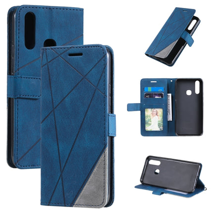 Skin Feel Splicing Horizontal Flip Leather Phone Case, For vivo Y17 / Y3s / Y15 / Y12 / Y11 2019, For vivo Y20 / Y20 2021 / Y20s, For vivo Y51a / Y31 / Y51 2020, December, For vivo Y72 5G / Y52 5G / iQOO Z3