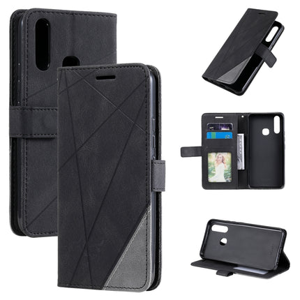 Skin Feel Splicing Horizontal Flip Leather Phone Case, For vivo Y17 / Y3s / Y15 / Y12 / Y11 2019, For vivo Y20 / Y20 2021 / Y20s, For vivo Y51a / Y31 / Y51 2020, December, For vivo Y72 5G / Y52 5G / iQOO Z3