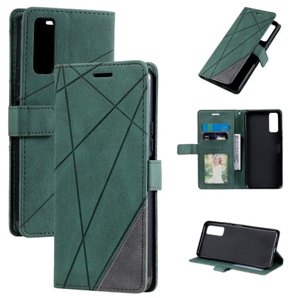 Skin Feel Splicing Horizontal Flip Leather Phone Case, For vivo Y17 / Y3s / Y15 / Y12 / Y11 2019, For vivo Y20 / Y20 2021 / Y20s, For vivo Y51a / Y31 / Y51 2020, December, For vivo Y72 5G / Y52 5G / iQOO Z3