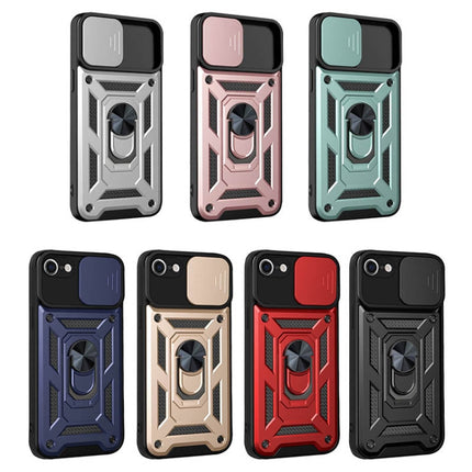 TPU + PC-Telefonschutzhülle mit verschiebbarer Kameraabdeckung, für iPhone SE 2022 / SE 2020 / 8 / 7, für OPPO A5s/A7 2018/A12, für OPPO A9 2020/A5 2020, für OPPO A15 / A15s