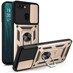 Sliding Camera Cover Design TPU+PC Phone Protective Case, For iPhone SE 2022 / SE 2020 / 8 / 7, For OPPO A5s/A7 2018/A12, For OPPO A9 2020/A5 2020, For OPPO A15 / A15s