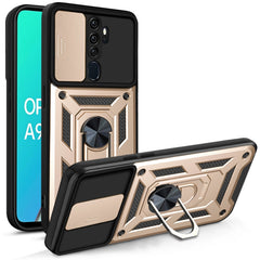 Sliding Camera Cover Design TPU+PC Phone Protective Case, For iPhone SE 2022 / SE 2020 / 8 / 7, For OPPO A5s/A7 2018/A12, For OPPO A9 2020/A5 2020, For OPPO A15 / A15s