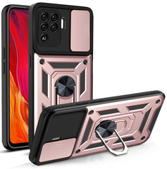 Sliding Camera Cover Design TPU+PC Phone Protective Case, For OPPO A74 4G, For OPPO A93 5G / A74 5G / A54 5G, For OPPO A94/Reno5/F19 Pro/Reno5 Lite, For OPPO Realme C21/C20/C11 2021