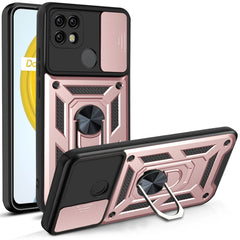 Sliding Camera Cover Design TPU+PC Phone Protective Case, For OPPO A74 4G, For OPPO A93 5G / A74 5G / A54 5G, For OPPO A94/Reno5/F19 Pro/Reno5 Lite, For OPPO Realme C21/C20/C11 2021