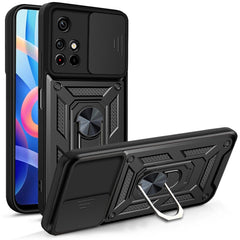 Sliding Camera Cover Design TPU+PC Phone Protective Case, For vivo Y20/Y20i/Y20s/Y30, For Xiaomi Redmi Note 11 6.5 inch, For Xiaomi Redmi Note 9 4G/9T/M3, For Huawei Y6 2019