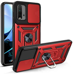 Sliding Camera Cover Design TPU+PC Phone Protective Case, For vivo Y20/Y20i/Y20s/Y30, For Xiaomi Redmi Note 11 6.5 inch, For Xiaomi Redmi Note 9 4G/9T/M3, For Huawei Y6 2019