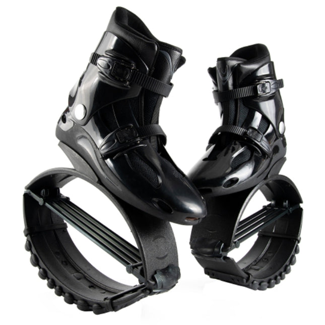 Jumping Shoes Bounce Shoes Indoor Sports Rebound Shoes, 33/35 (All Black Grey Label), 36/38 (All Black Grey Label), 39/41 (All Black Grey Label), 42/44 (All Black Grey Label)