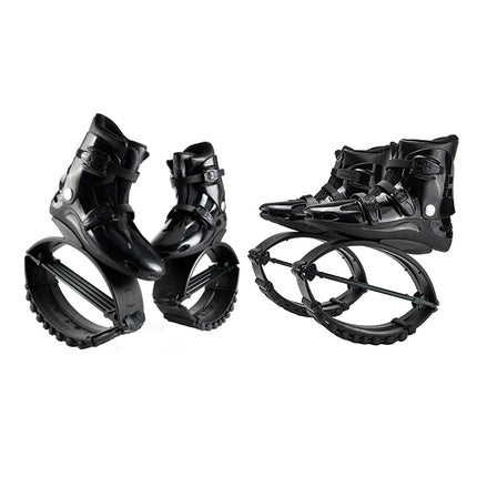 Jumping Shoes Bounce Shoes Indoor Sports Rebound Shoes, 33/35 (All Black Grey Label), 36/38 (All Black Grey Label), 39/41 (All Black Grey Label), 42/44 (All Black Grey Label)