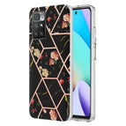 For Xiaomi Redmi 10 / Black Flower