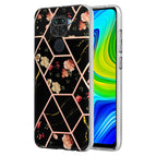For Xiaomi Redmi Note 9 / 10X 4G / Black Flower