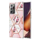 For Samsung Galaxy Note20 Ultra / Pink Flower