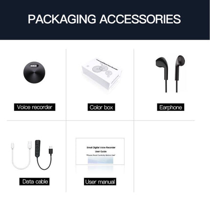 Q37 Intelligent HD Noise Reduction Voice Recorder