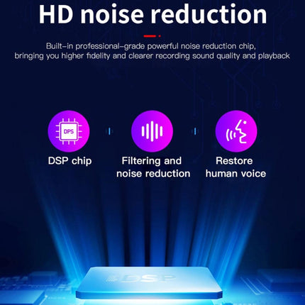 Q37 Intelligent HD Noise Reduction Voice Recorder