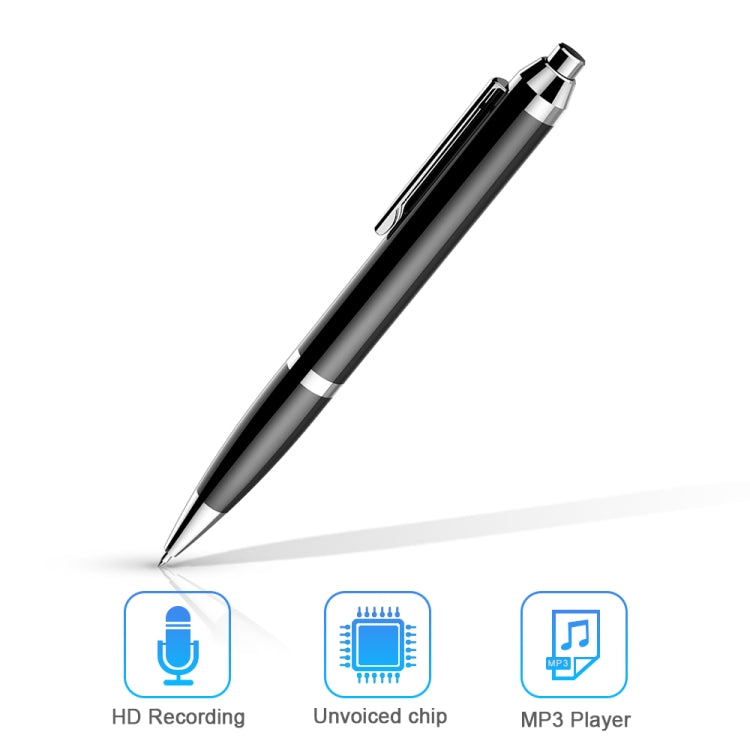 Q90 Intelligent HD Digital Noise Reduction Recording Pen, 4GB, 8GB, 16GB, 32GB