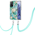 For Xiaomi Mi 11T / Mi 11T Pro / Blue Flower