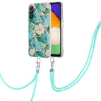For Samsung Galaxy A13 5G / Blue Flower
