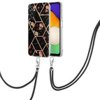 For Samsung Galaxy A13 5G / Black Flower