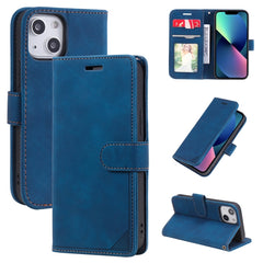 Skin Feel Anti-Diebstahl-Bürste Horizontal Flip Leder-Telefonhülle, Für iPhone13 Pro Max, Für iPhone13 Pro, Für iPhone13, Für iPhone13 mini, Für iPhone 12 Pro Max, Für iPhone 12 / 12 Pro