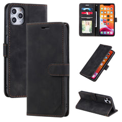 Skin Feel Anti-theft Brush Horizontal Flip Leather Phone Case, For iPhone 12 mini, For iPhone 11 Pro Max, For iPhone 11 Pro, For iPhone 11, For iPhone XS Max, For iPhone XR