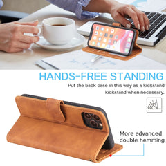 Skin Feel Anti-Diebstahl-Bürste Horizontal Flip Leder-Telefonhülle, Für iPhone X / XS, Für iPhone SE 2022 / SE 2020 / 8 / 7, Für iPhone 8 Plus &amp; 7 Plus