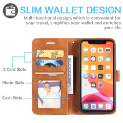 Skin Feel Anti-Diebstahl-Bürste Horizontal Flip Leder-Telefonhülle, Für iPhone X / XS, Für iPhone SE 2022 / SE 2020 / 8 / 7, Für iPhone 8 Plus &amp; 7 Plus