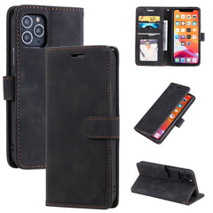 Skin Feel Anti-theft Brush Horizontal Flip Leather Phone Case, For iPhone 12 mini, For iPhone 11 Pro Max, For iPhone 11 Pro, For iPhone 11, For iPhone XS Max, For iPhone XR