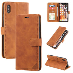 Skin Feel Anti-theft Brush Horizontal Flip Leather Phone Case, For iPhone 12 mini, For iPhone 11 Pro Max, For iPhone 11 Pro, For iPhone 11, For iPhone XS Max, For iPhone XR