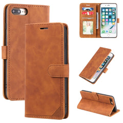 Skin Feel Anti-theft Brush Horizontal Flip Leather Phone Case, For iPhone X / XS, For iPhone SE 2022 / SE 2020 / 8 / 7, For iPhone 8 Plus & 7 Plus