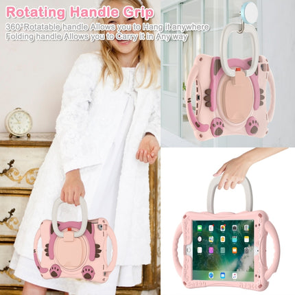 Funda protectora de EVA a prueba de golpes para niños con diseño de gato lindo, con soporte, correa para el hombro y asa, para iPad 9.7 2018/2017/Air/Air 2/Pro 9.7, para iPad 10.2 2019/2020/2021/Pro 10.5, para iPad mini 6/mini 2024, para iPad mini 6