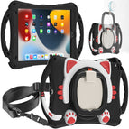 Para iPad 10.2 2019 / 2020 / 2021 / Pro 10.5 / Negro Rojo