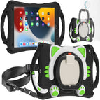 Für iPad 10.2 2019 / 2020 / 2021 / Pro 10.5 / Schwarz Grün