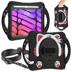 Para iPad mini 6 / mini 2024 / Negro Rojo